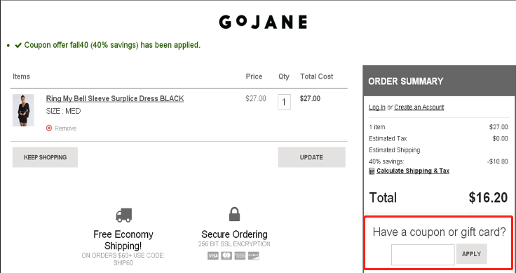 Gojane Coupons 01