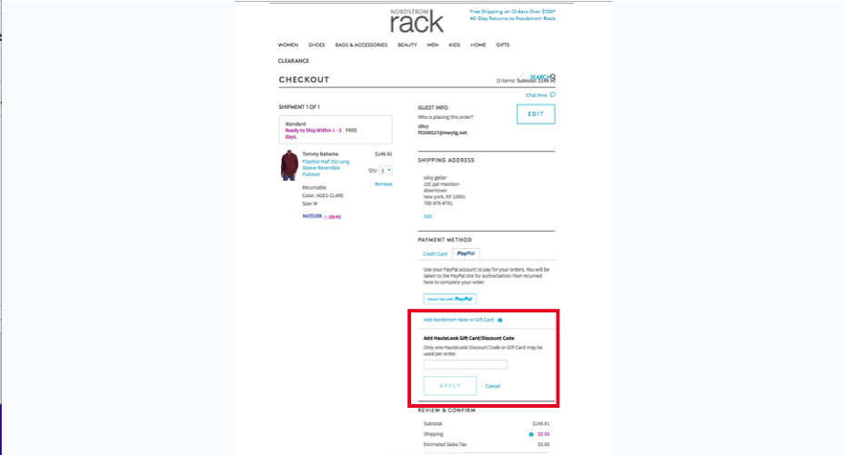 Nordstrom Rack Coupons